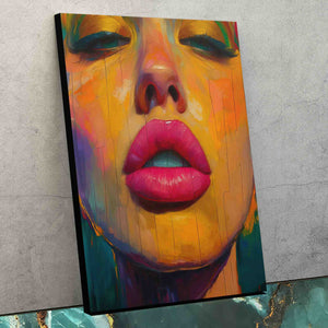 Big Lips - Canvas Wall Art
