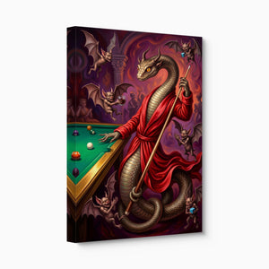 Billiards Serpent โ billiards serpent angled flush print