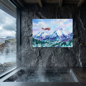 Biplane Alpine Flight โ Biplane Alpine Flight Sauna Dark Land 163