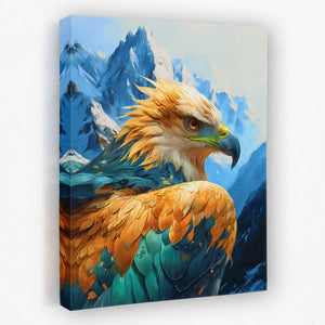 Bird of Prey - Animals Canvas Wall Art