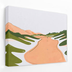 Birdie Putt - Golf Canvas Wall Art