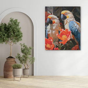 Birds of Paradise - Animals Art for Living Room