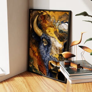 Bison Geological Layers — Bison Geological Layers New Living Room Wall Apartment Zoom 148