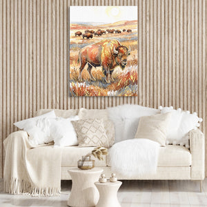 Bison Golden Plains โ bison golden plains sq boujie couch 1port flush print