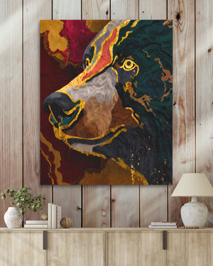 Black Bear Line — Black Bear Line Wood Walls With Table 321