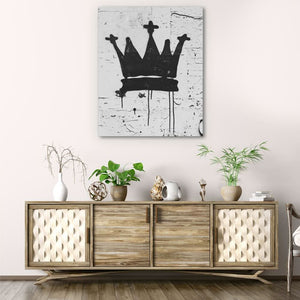 Black Crown - Wall Art