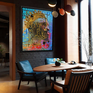Black King of Spades - Luxury Wall Art