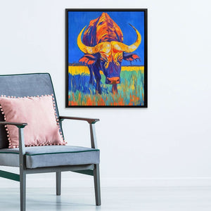 Blaze of the Prairie - Large Canvas Print