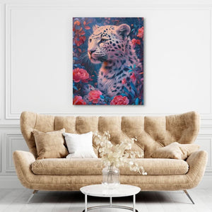 Blossoming Beast - Animals Art for Bedroom