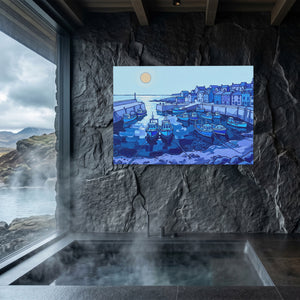 Blue Boats Harbor โ Blue Boats Harbor Sauna Dark Land 166
