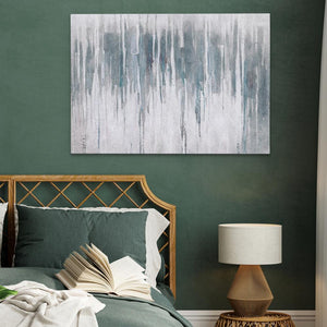 Blue Grey Wall - Luxury Wall Art