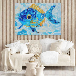 Blue Guppy - Luxury Wall Art