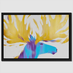 Blue Moose - Man Cave Art for Living Room