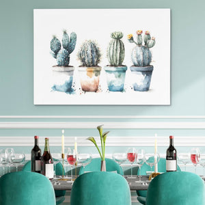 Blue Shades cactus - Luxury Wall Art