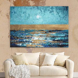 Blue Sunset - Luxury Wall Art