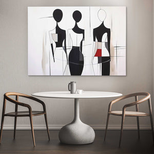 Bold Women - Minimalist Wall Art Print