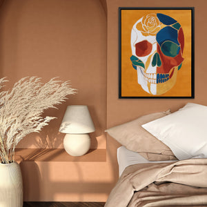 Bone Rose Celebration - Luxury Wall Art