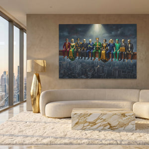 Bones Metropolitan Throne - Luxury Wall Art