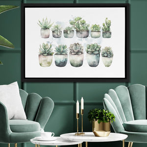 Botanical Pots - Luxury Wall Art