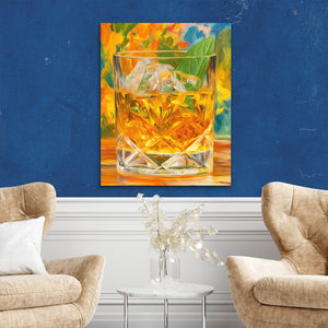Bourbon Mint Reverie - Luxury Wall Art