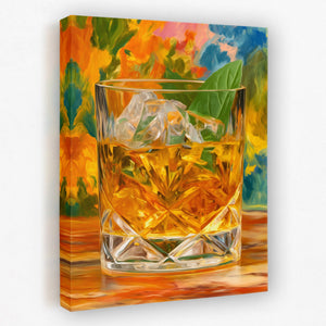 Bourbon Mint Reverie - Luxury Wall Art