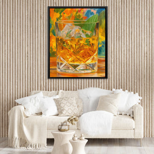 Bourbon Mint Reverie - Luxury Wall Art