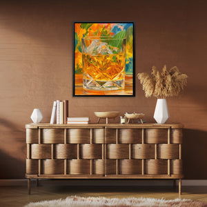 Bourbon Mint Reverie - Luxury Wall Art