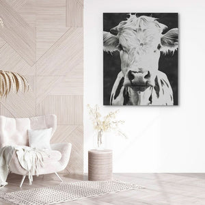 Bovine Portrait - Luxury Wall Art