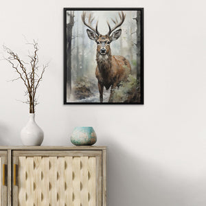 Brave Buck - Deer Canvas Print