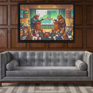Brazen Bulls Debate — Brazen Bulls Debate Luxury Wood Walls 165