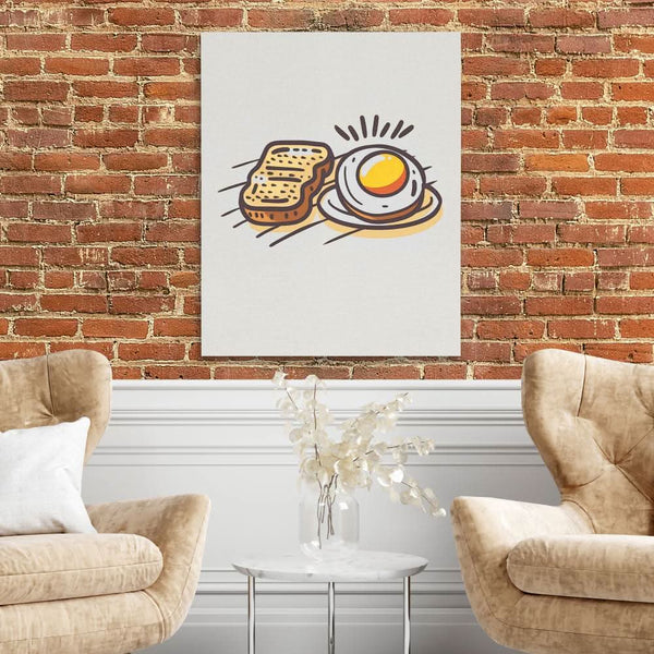 Breakfast Toast in a room