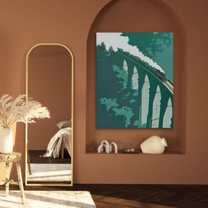 Bridge to Nowhere - Luxury Wall Art
