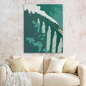Bridge to Nowhere - Luxury Wall Art