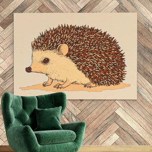 Bristle & Bloom - Beige Canvas Wall Art