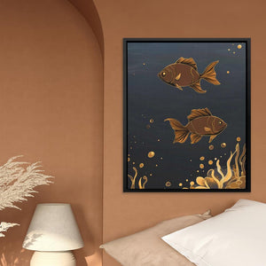 Bronze Currents - Luxury Wall Art