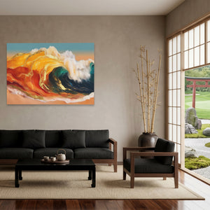 Bronze Ocean Surge — Bronze Ocean Surge Japanese Garden Land 91