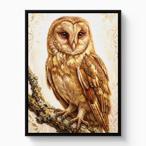 Bronze Owl - Luxury Wall Art