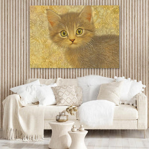 Brown Whiskers - Luxury Wall Art
