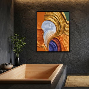 Brushstroke Pale Flow — Brushstroke Pale Flow Bamboo Bathroom Port 62