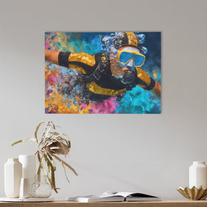 Bubble Trail Explorer - Luxury Wall Art