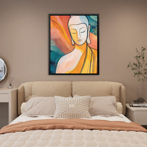 Buddha's Golden Flow - Luxury Wall Art