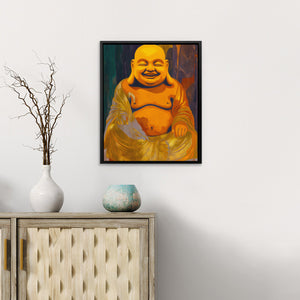 Buddha's Joyful Repose - Luxury Wall Art