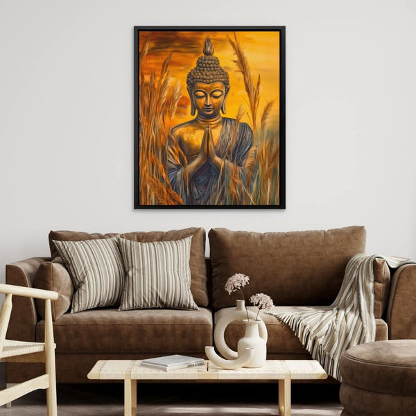 Buddha’s Sunset in a room
