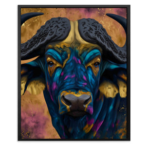 Buffalo Cosmic Storm - Luxury Wall Art