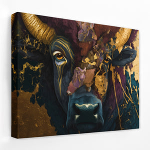 Buffalo Gold Swirl — Buffalo Gold Swirl Landscape Side View Mirror Wrap 135