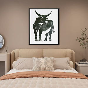 Bull Abstracted - Luxury Wall Art