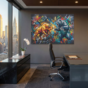 Bull Bear Clash — Bull Bear Clash Office View Land 184