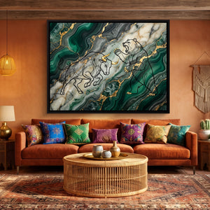 Bull Bear Malachite โ bull bear malachite sq az aesthetic 1land framed black
