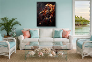 Bull Ember Charge โ bull ember charge living room with furniture 1port framed black