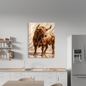 Bull in Marble Hall โ bull in marble hall sq kitchen wall 1port flush print
